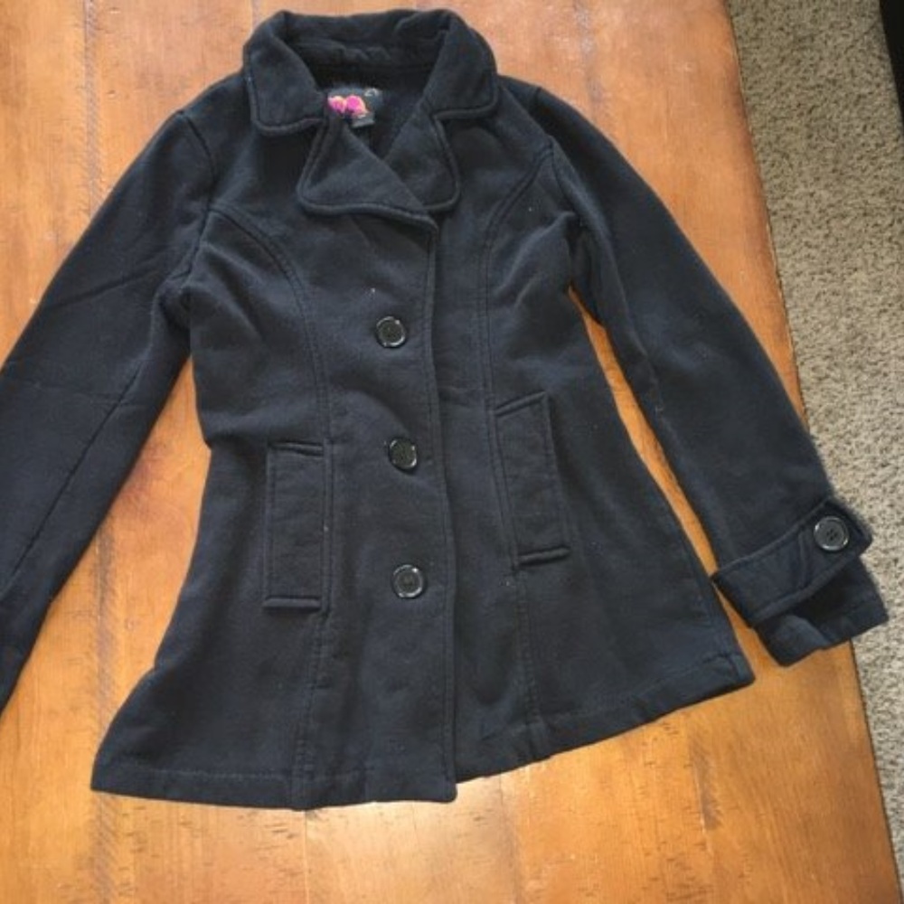 Forever 21 Black Coat (Sm) $12